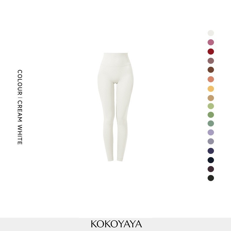 Be siūlių moterų legging su aukštu juosmeniu, klubų pakėlimas, visiems sezonams; sudėtis 82,5% poliesteris, 17,5% elastanas; tinkama bėgimui, fitnesui ir jogai.