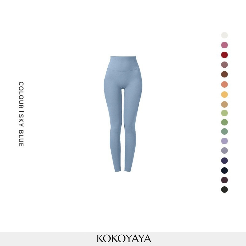 Be siūlių moterų legging su aukštu juosmeniu, klubų pakėlimas, visiems sezonams; sudėtis 82,5% poliesteris, 17,5% elastanas; tinkama bėgimui, fitnesui ir jogai.