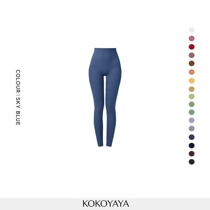 Be siūlių moterų legging su aukštu juosmeniu, klubų pakėlimas, visiems sezonams; sudėtis 82,5% poliesteris, 17,5% elastanas; tinkama bėgimui, fitnesui ir jogai.