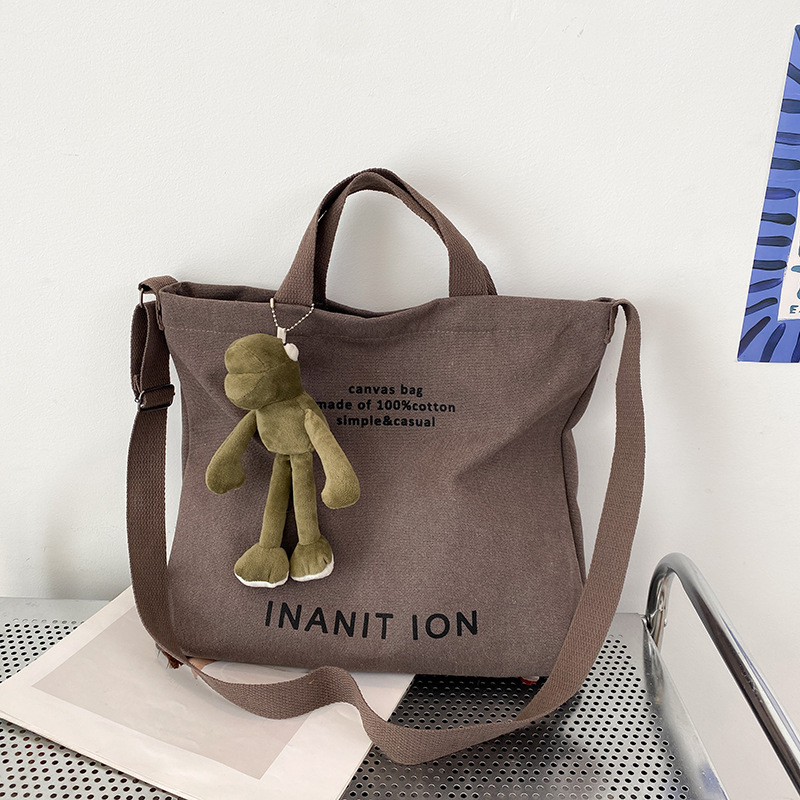 Taška z plátna, taška typu tote, ulicový štýl, zvislý štvorcový tvar, zapínanie na zips