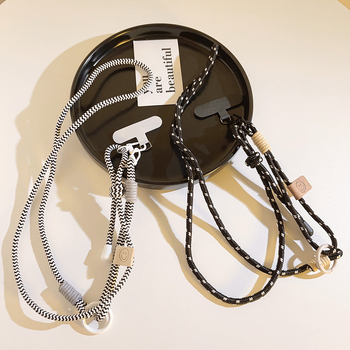 Шнур за телефон от нейлон, женски стил, пластмасова катарама, възможност за печат на лого