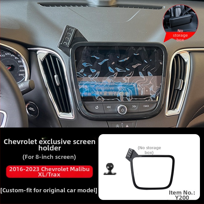 Телефонен държател за автомобил Tracy за табло на Chevrolet — щракващ монтаж, база за закрепване, без презареждане