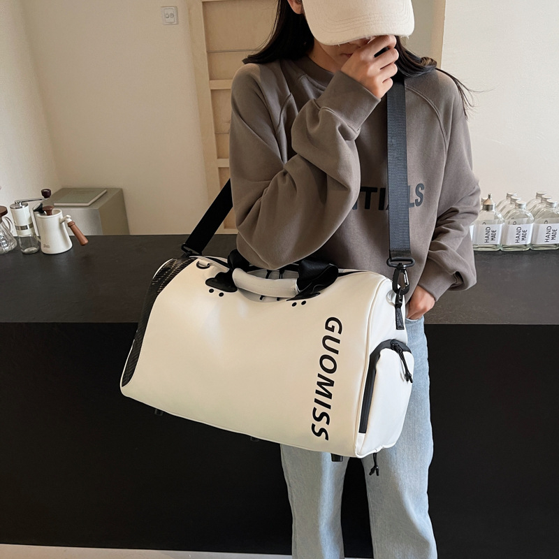 Oonir unisex cestovná taška 20–35L, Oxford tkanina, predušná, vodeodolná, ultra ľahká, suché-mokré rozdelenie