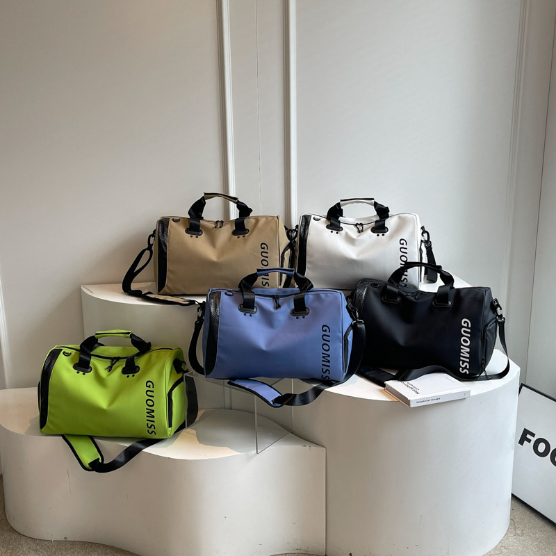 Oonir unisex cestovná taška 20–35L, Oxford tkanina, predušná, vodeodolná, ultra ľahká, suché-mokré rozdelenie