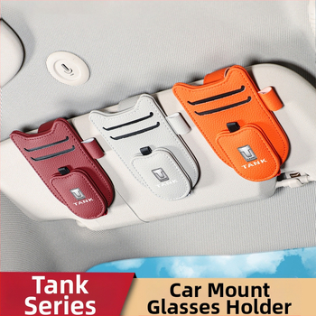 PU odinis klipsas automobilio saulės skydeliui – akinėlių laikiklis, bilieto ir asmens tapatybės laikiklis, pritaikomas