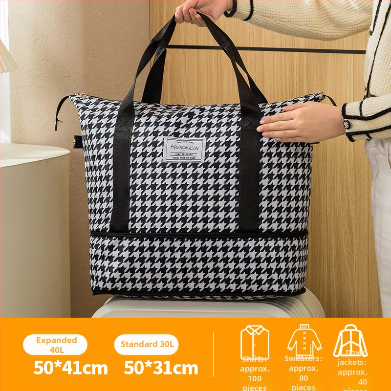 Cestovná taška, zložitelná na uloženie, Oxford textil, polyesterová podšívka, unisex, jar 2025 vydanie