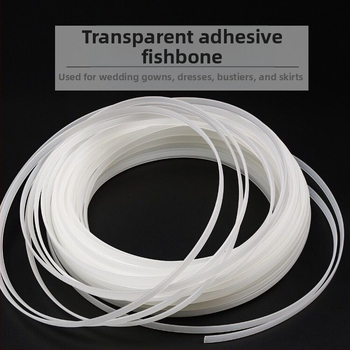 PVC χωρίς ραφή λωρίδα κόλλας για πλευρικά οστά σουτιέν και στήριξη νυφικού