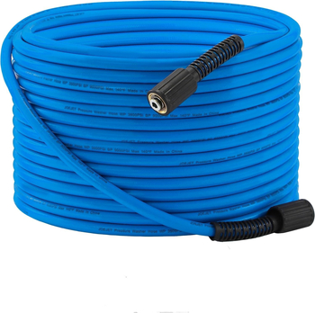 DRISION aukšto slėgio automobilių plovimo žarna, vidinis skersmuo 6,4 mm, PVC-PE, M14 jungtis, svoris 0,09 kg