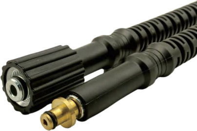 DRISION aukšto slėgio automobilių plovimo žarna, vidinis skersmuo 6,4 mm, PVC-PE, M14 jungtis, svoris 0,09 kg