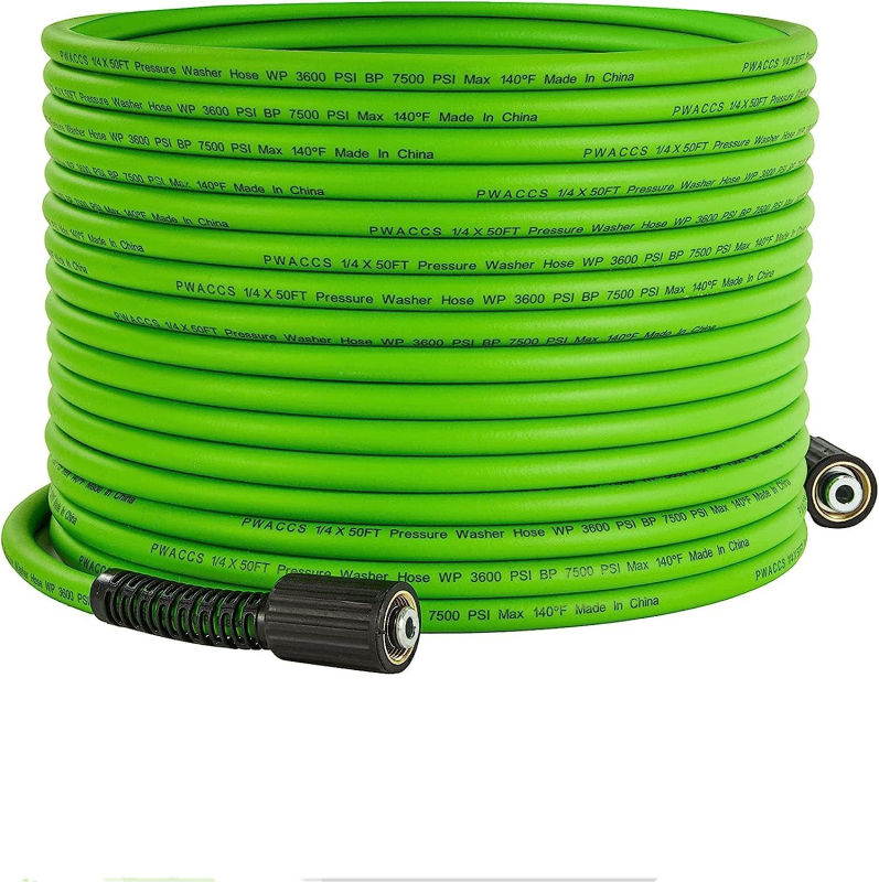 DRISION aukšto slėgio automobilių plovimo žarna, vidinis skersmuo 6,4 mm, PVC-PE, M14 jungtis, svoris 0,09 kg