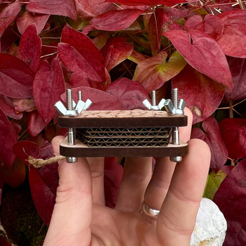 Φορητή πρέσα λουλουδιών από πεύκι, μοντέρνος μινιμαλισμός, για οικιακή χρήση