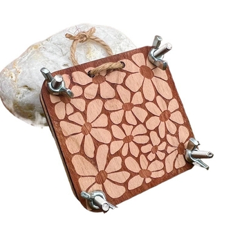 Φορητή πρέσα λουλουδιών από πεύκι, μοντέρνος μινιμαλισμός, για οικιακή χρήση