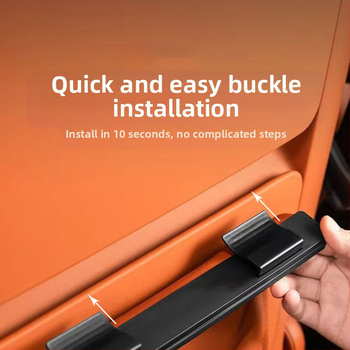 Δερμάτινος οργανωτής αποθήκευσης για το πίσω κάθισμα αυτοκινήτου, κρεμάμενος, αδιάβροχος και εξατομικεύσιμο.