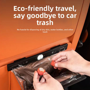 Δερμάτινος οργανωτής αποθήκευσης για το πίσω κάθισμα αυτοκινήτου, κρεμάμενος, αδιάβροχος και εξατομικεύσιμο.