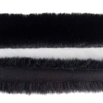 Имитирани ленти от изкуствена норова козина за DIY – суров ръб, декор за дрехи