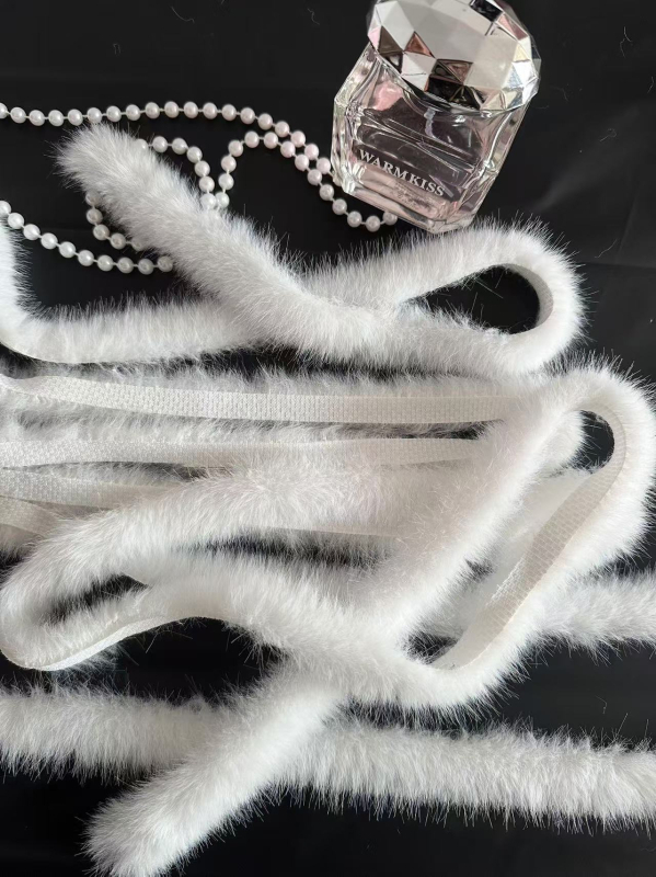 Имитирани ленти от изкуствена норова козина за DIY – суров ръб, декор за дрехи