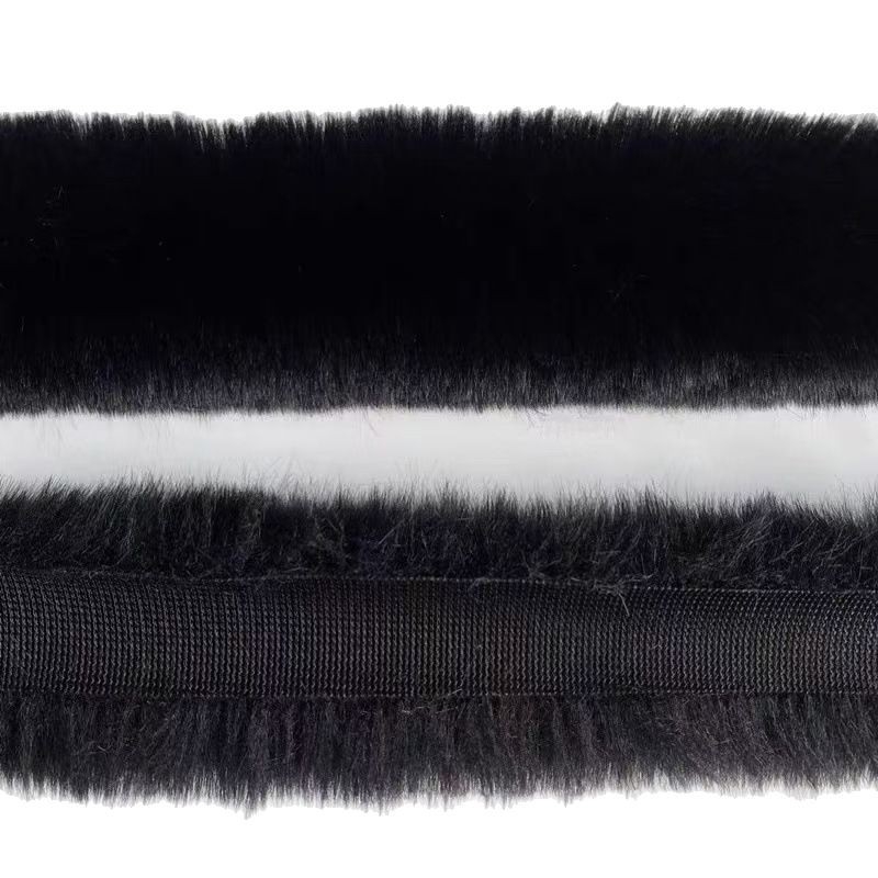 Имитирани ленти от изкуствена норова козина за DIY – суров ръб, декор за дрехи