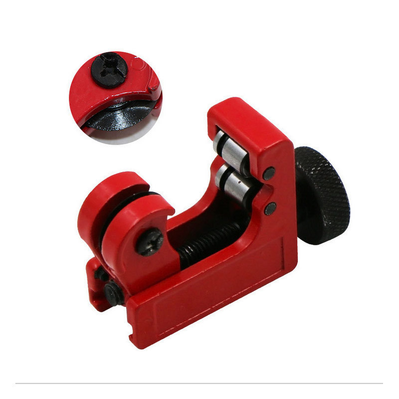 Резач за тръби с режеща глава от неръждаема стомана, лагерен механизъм и ролка за рязане на метални, медни и пластмасови тръби