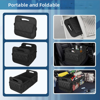 Δερμάτινο κουτί αποθήκευσης πορτ-μπαγκάζ – αναδιπλούμενο, 50 λίτρα, αδιάβροχο