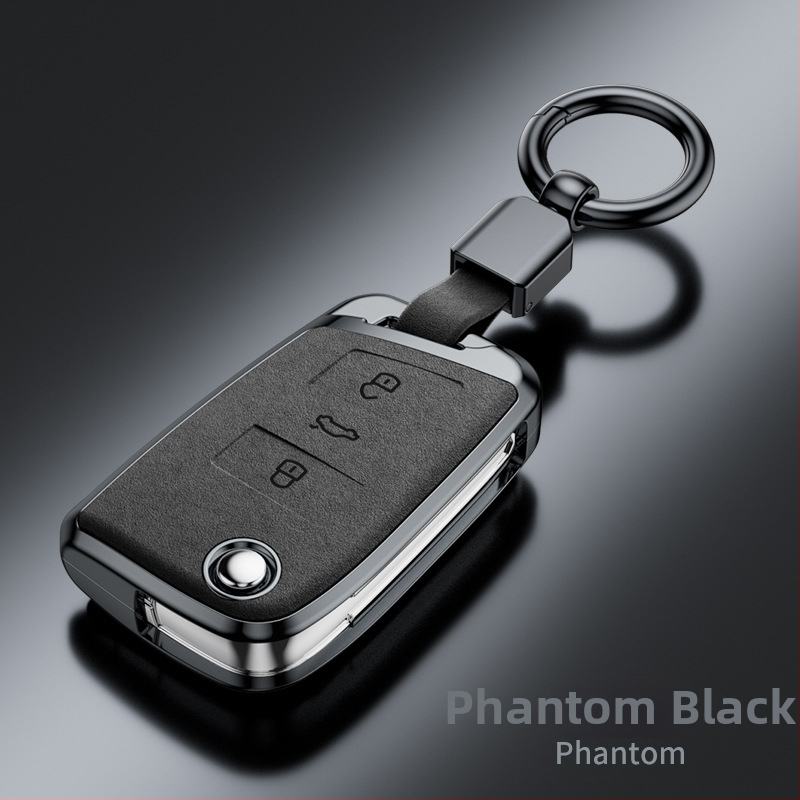 VW modelljeihez készült kulcstartó tok – Bai xi, PVC, üzleti stílus, testreszabás nélkül