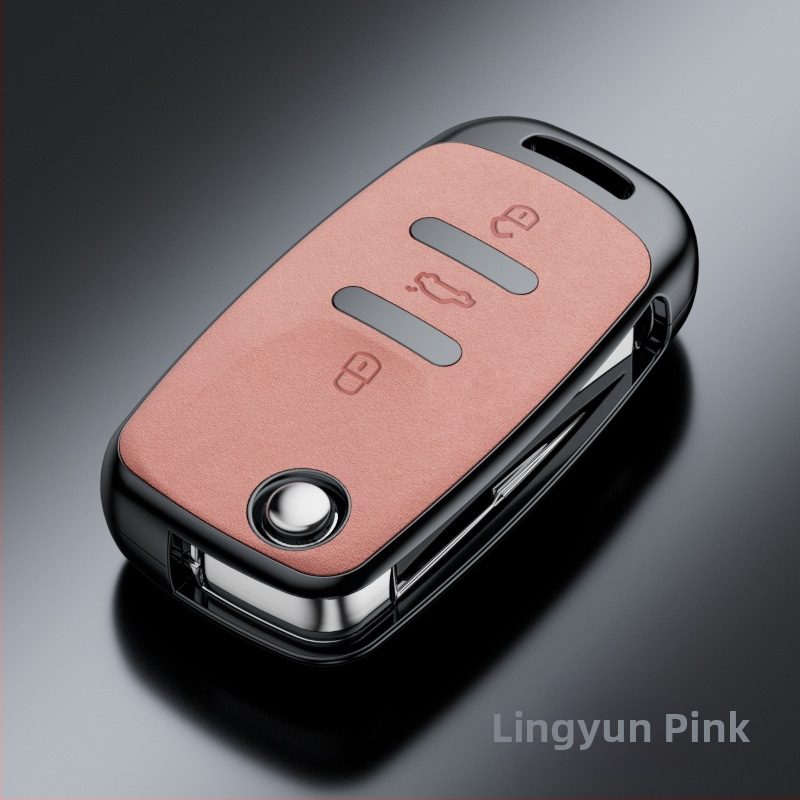 VW modelljeihez készült kulcstartó tok – Bai xi, PVC, üzleti stílus, testreszabás nélkül