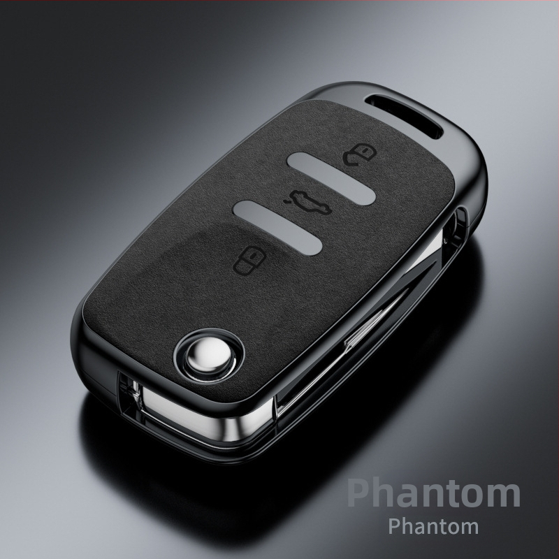 VW modelljeihez készült kulcstartó tok – Bai xi, PVC, üzleti stílus, testreszabás nélkül