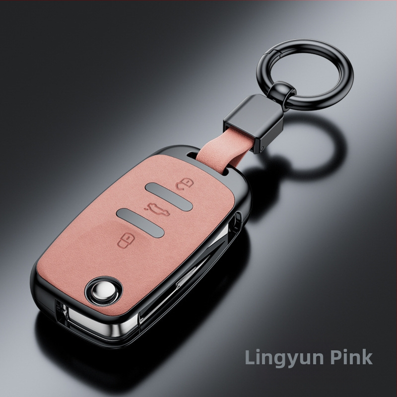 VW modelljeihez készült kulcstartó tok – Bai xi, PVC, üzleti stílus, testreszabás nélkül