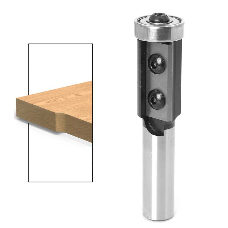 Elodható kétélű vágókés cserélhető pengékkel, faipari CNC-maróhoz