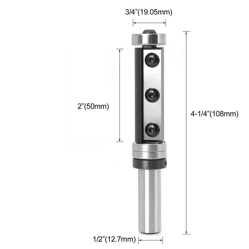 Elodható kétélű vágókés cserélhető pengékkel, faipari CNC-maróhoz