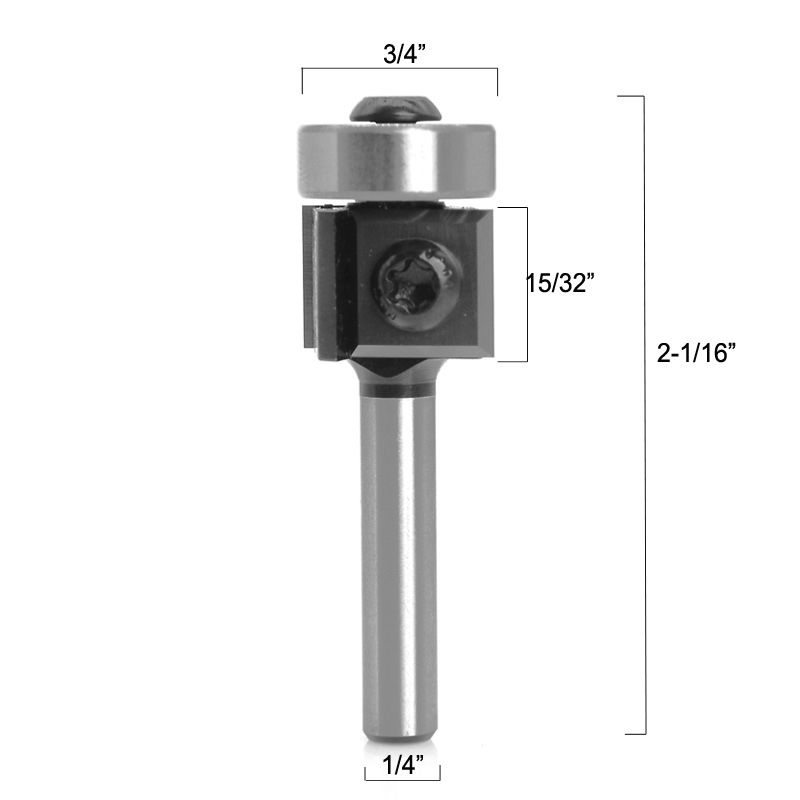 Elodható kétélű vágókés cserélhető pengékkel, faipari CNC-maróhoz