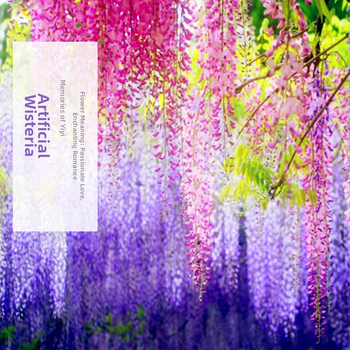 Dirbtinių gėlių vijų iš šilko gėlių – hortenzija, injekciniu formavimu, vestuvėms, lauko naudojimui, fotografijos rekvizitams ir namų dekorui