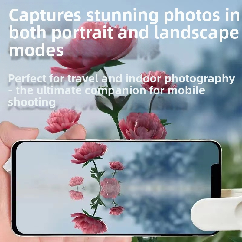 TH-217 Universali klipu objektyvas telefonui – atspindintis selfie objektyvas su Sky Mirror efektu – Shenzhen