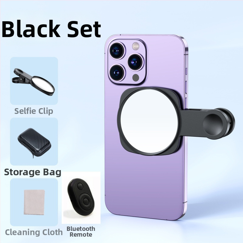 TH-217 Universali klipu objektyvas telefonui – atspindintis selfie objektyvas su Sky Mirror efektu – Shenzhen