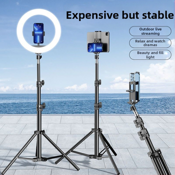 Hongying двуфункционална регулируема подова стойка за мобилен телефон и таблет, настолен трипод за видеозаснемане