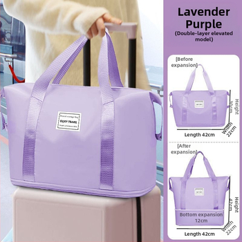 Τσάντα ταξιδιού τύπου ντουφέλ, μινιμαλιστικός σχεδιασμός, υλικό PP, μεγάλη χωρητικότητα