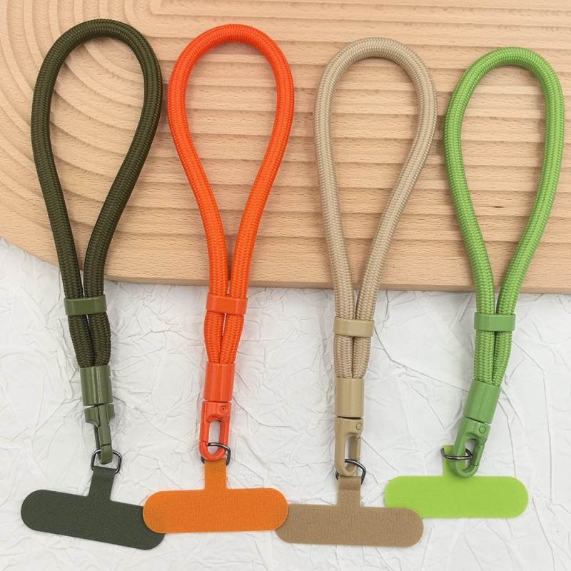 Lanyard pre mobilný telefón, nylon, unisex, otočný samozaistíci klip, kovová spona, možnosť tlače loga