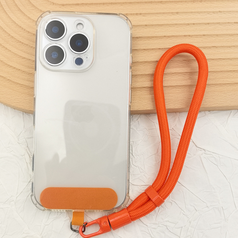 Lanyard pre mobilný telefón, nylon, unisex, otočný samozaistíci klip, kovová spona, možnosť tlače loga