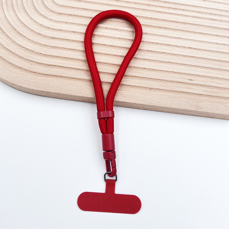 Lanyard pre mobilný telefón, nylon, unisex, otočný samozaistíci klip, kovová spona, možnosť tlače loga