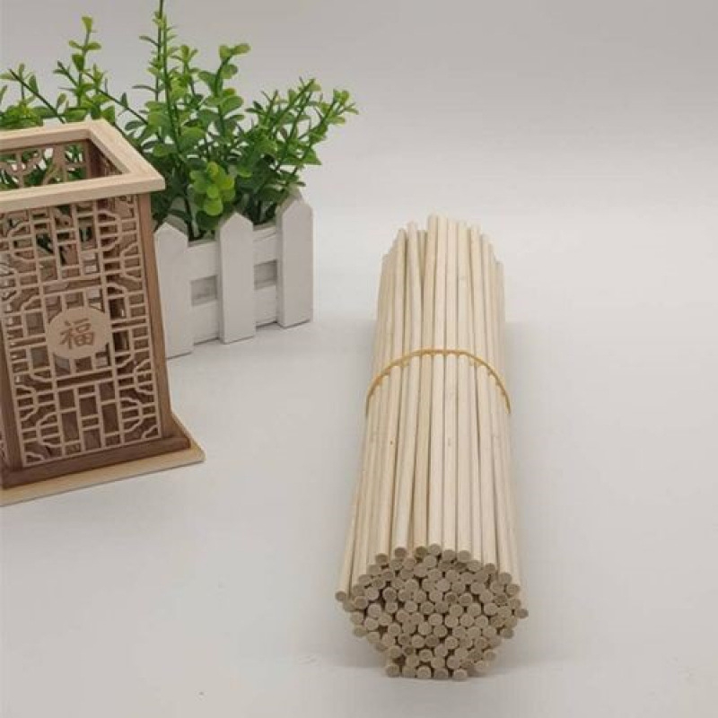 Καλαμάκια μπαμπού για μοντελισμό, καρβονισμένα, στρογγυλά και τετράγωνα σχήματα