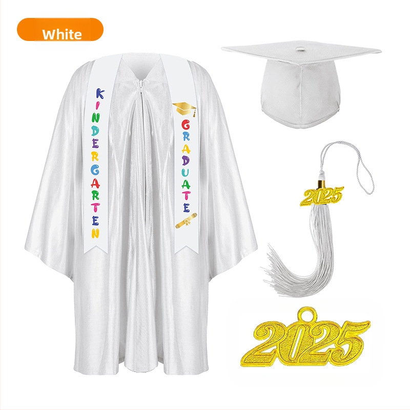 Jin Yi Bao детска завършваща униформа за училищни представления, трикотажна материя, 95% полиестер, за деца 3–8 години, AQL 1.0