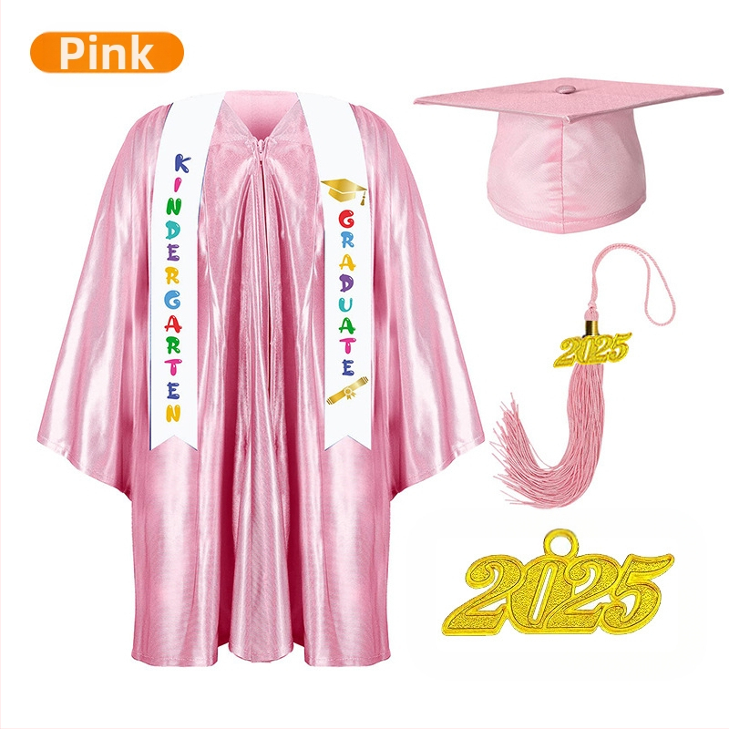 Jin Yi Bao детска завършваща униформа за училищни представления, трикотажна материя, 95% полиестер, за деца 3–8 години, AQL 1.0