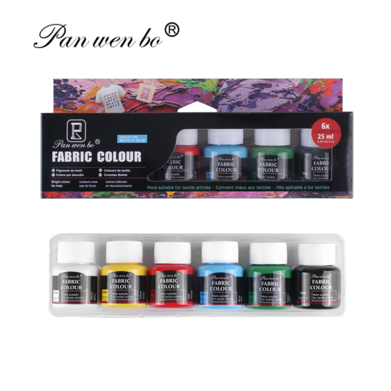 Pan Wenbo set akvarela, 12 boja, tekući pigment, 25 ml po bočici, za akvarelno slikanje