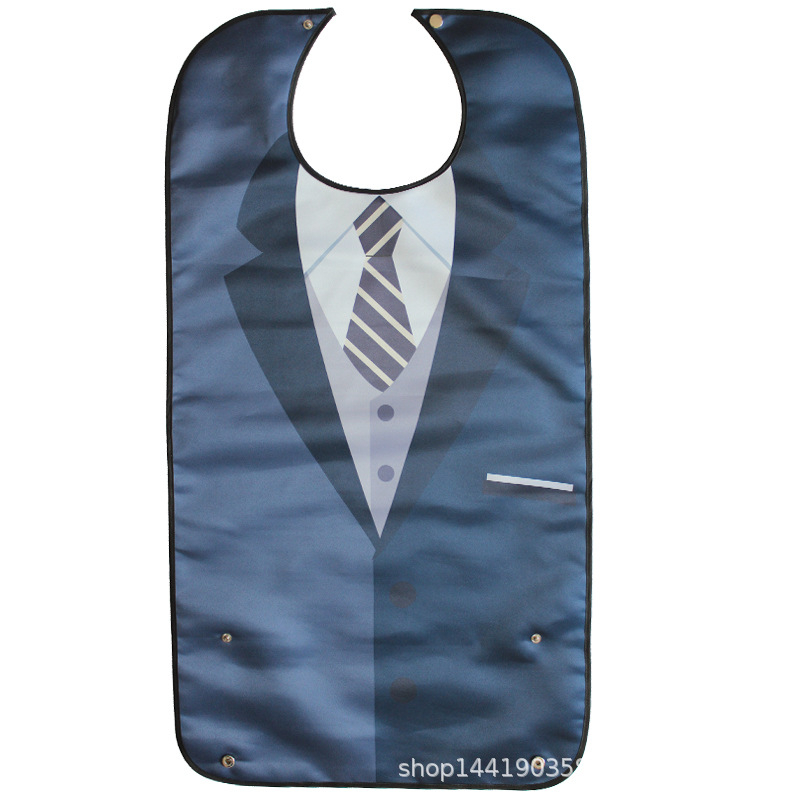 Детски лигавник за хранене, полиестер, антизамърсяваща функция, шарки: райета, каре, печат; Марка: Super fanshengya