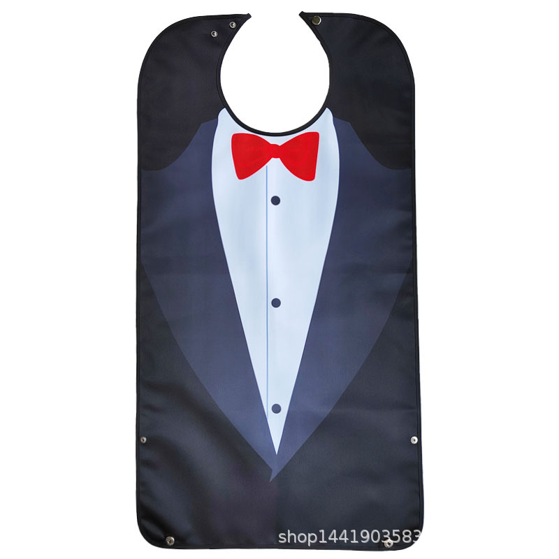 Детски лигавник за хранене, полиестер, антизамърсяваща функция, шарки: райета, каре, печат; Марка: Super fanshengya