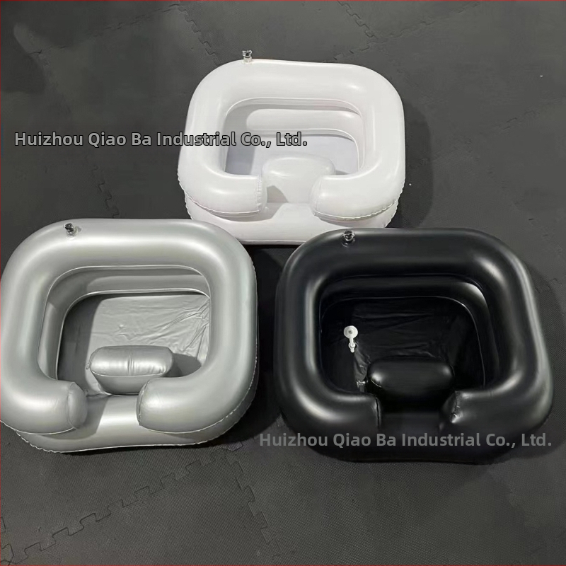 Qiao Ba PVC надуваема мивка за измиване на коса в леглото – преносима за бременни жени