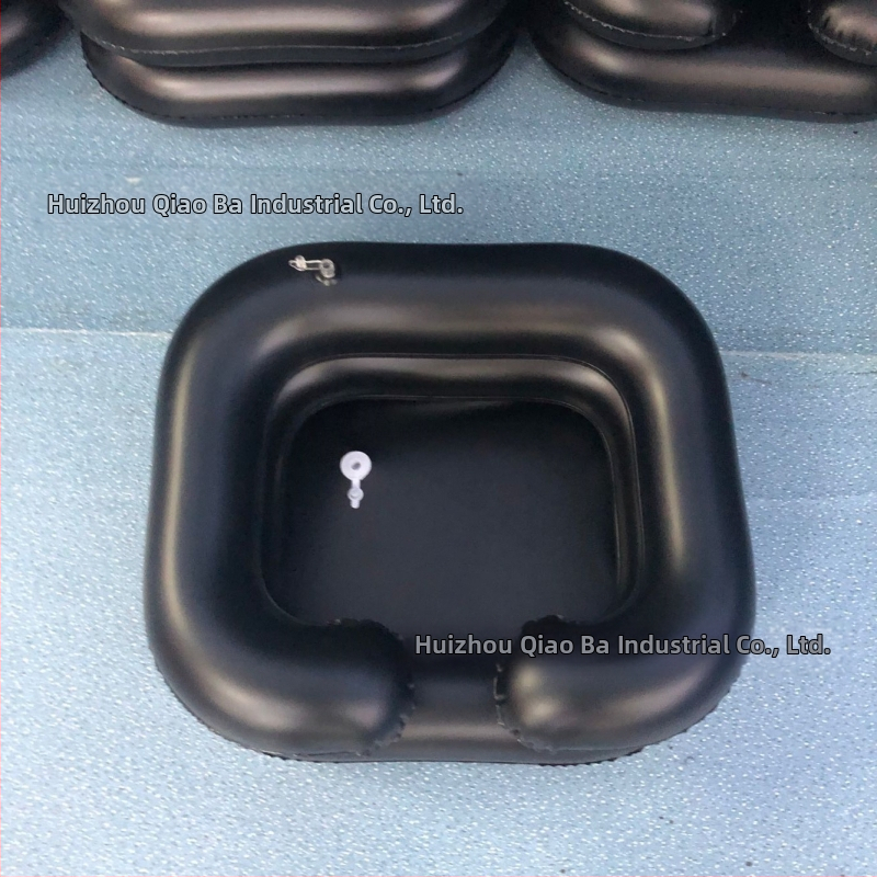 Qiao Ba PVC pripučiamas plaukų plovimo baseinas lovoje – nešiojamas nėščioms