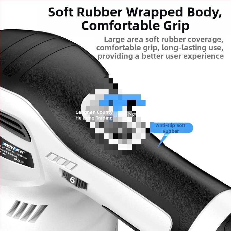 Bevielė automobilių poliravimo mašina, mažas ekscentrinis poliruotojas įbrėžimų taisymui – Hedeng, 36V