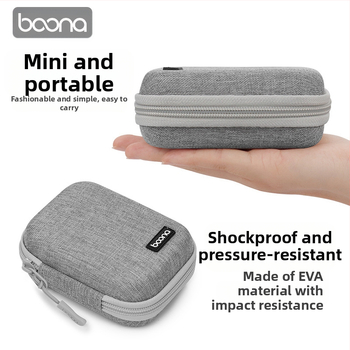 BN-F003 Taška na uloženie digitálnych príslušenstiev | Oxford materiál, nosnosť 1 kg | pre Bluetooth slúchadlá, káble, nabíjačky a USB disky