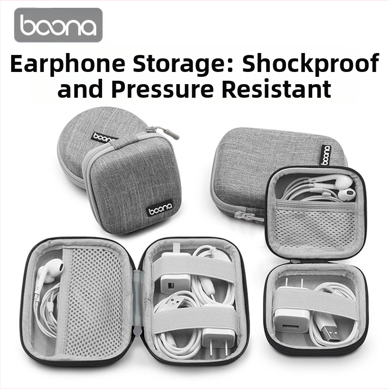 BN-F003 Taška na uloženie digitálnych príslušenstiev | Oxford materiál, nosnosť 1 kg | pre Bluetooth slúchadlá, káble, nabíjačky a USB disky
