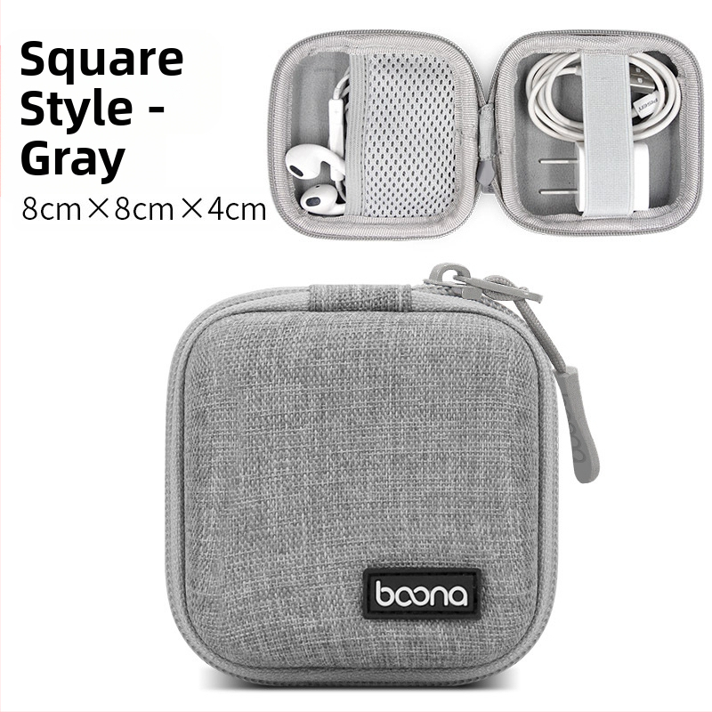 BN-F003 Taška na uloženie digitálnych príslušenstiev | Oxford materiál, nosnosť 1 kg | pre Bluetooth slúchadlá, káble, nabíjačky a USB disky